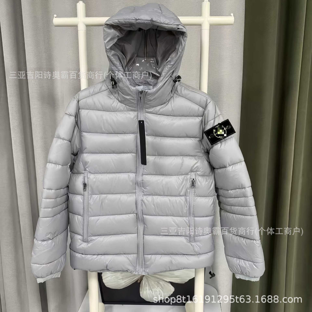 Stone island puffer jakke
